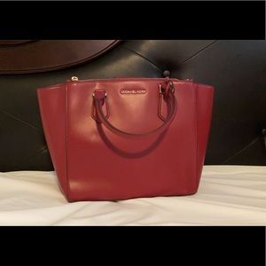 Maroon MK tote